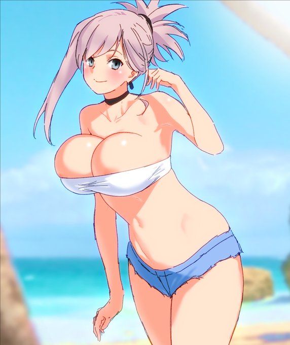 #くそ寒いので水着絵を貼る 