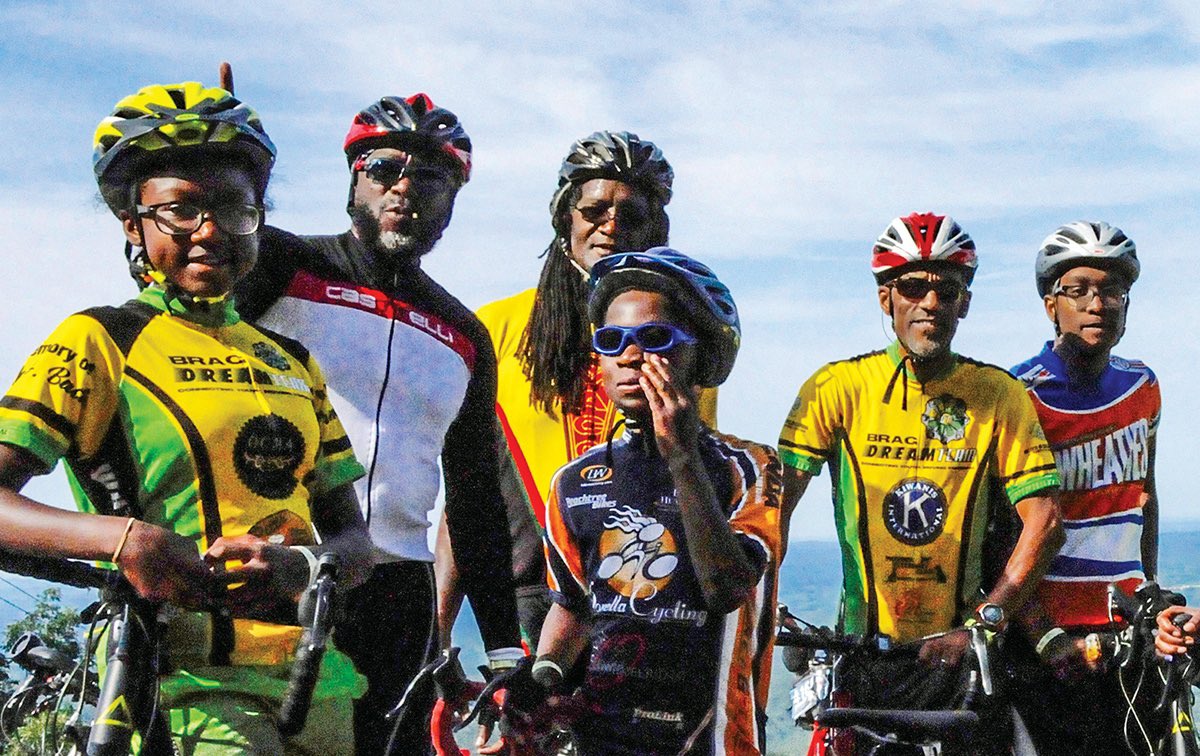 drfolami's tweet photo. Atiba Mbiwan is one of a kind. A family man, bike enthusiast (check out his work with BRAG - a 400-mile Bicycle Ride Across Georgia!), music lover and supporter of all things positive.   I’mma follow Atiba’s lead and keep the love for humanity flowing. #blackhistory https://t.co/AkHE9ZVnGN
