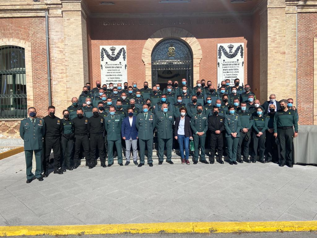 guardiacivil's tweet photo. Hemos clausurado la II Actividad Formativa de Equipos #Pegaso, en la que han participado 55 agentes, con la colaboración de @AesaSpain, @ENAIRE, #CIAIAC  y #CETSE
Magnífico punto de encuentro para intercambiar conocimientos
#Enhorabuena a los nuevos #Pegaso
Somos #PolicíaDelAire https://t.co/gYaMqRRFfx