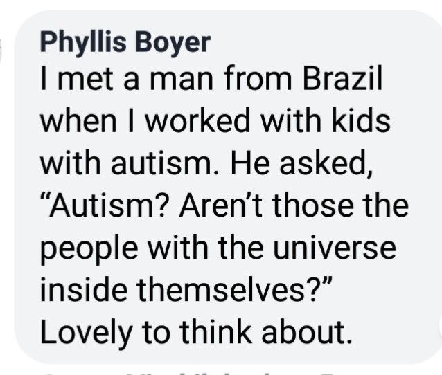 GiulianaWheater's tweet photo. YES YES YES !!!!!!!!
I see these universes every day .. I’m so blessed !!
And so honoured to be allowed into them ❤️🌎
My biggest teachers too …
#lovemyjob #lovemywork #autism #asd #seebeyondthelabel #differentnotless #autistic https://t.co/kuOuKxj6Bb