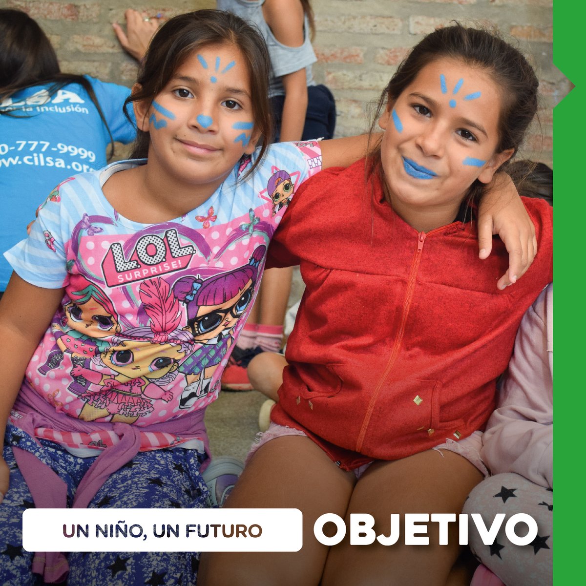 CILSAong's tweet photo. #NuestrosProgramas "Un niño, un futuro"
Desde 2001, y cada año de manera ininterrumpida, más de 1.000 niños y niñas en situación de vulnerabilidad social reciben educación, contención y aprenden sobre sus derechos.
#Infancias #LaInclusiónNosUne https://t.co/1BQhnHCa3k