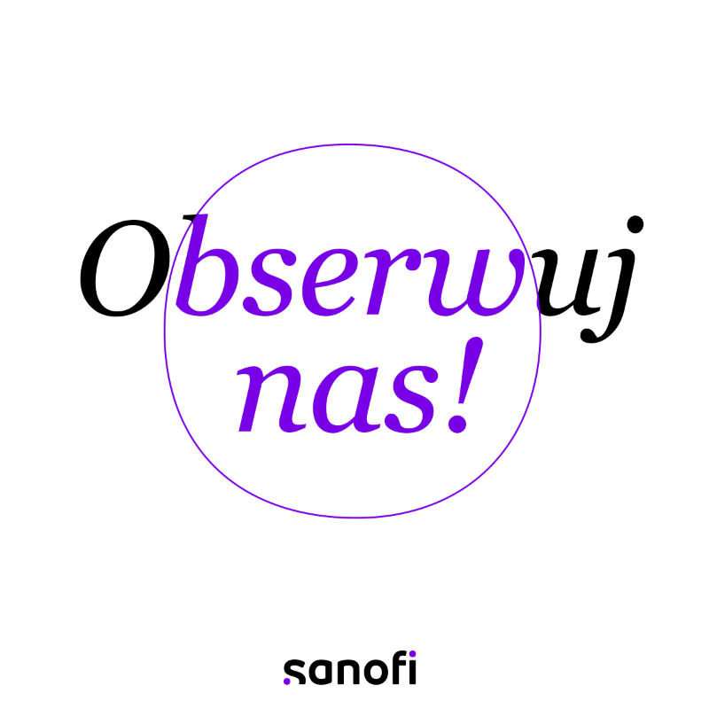 SanofiPolska's tweet photo. Razem mamy moc! Dołącz do obserwujących @SanofiPolska i bądź na bieżąco na temat zdrowia! https://t.co/VKG2uwCgmS