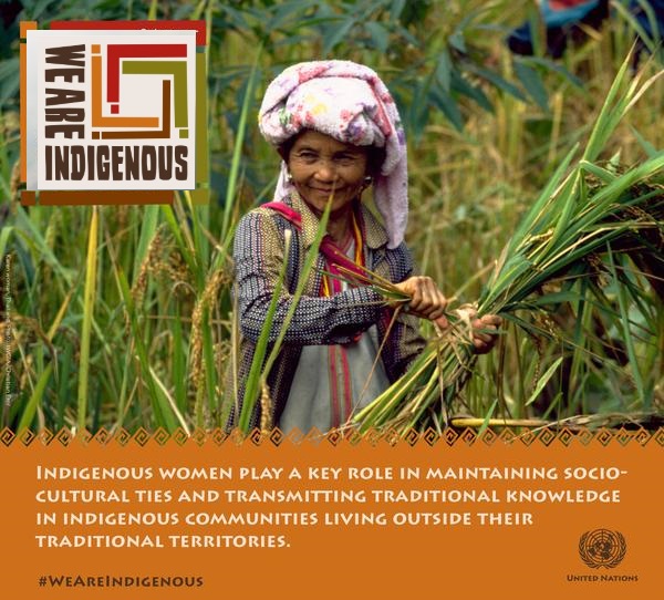 With their sustainable livelihoods, #indigenous women contribute to the achievement of #ZeroHunger. 

𝑰𝒕’𝒔 𝒕𝒊𝒎𝒆 𝒕𝒐 𝒉𝒆𝒆𝒅 𝒕𝒉𝒆𝒊𝒓 𝒗𝒐𝒊𝒄𝒆𝒔, 𝒓𝒆𝒘𝒂𝒓𝒅 𝒕𝒉𝒆𝒊𝒓 𝒌𝒏𝒐𝒘𝒍𝒆𝒅𝒈𝒆 & 𝒓𝒆𝒔𝒑𝒆𝒄𝒕 𝒕𝒉𝒆𝒊𝒓 𝒓𝒊𝒈𝒉𝒕𝒔❗️ 

#RecoverBetter 🌎