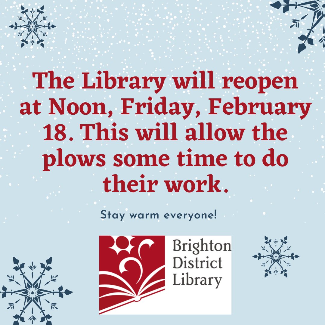 BrightonDistrictLib (@britdistrictlib) on Twitter photo 