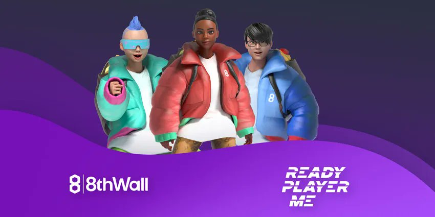 Two premiere #XR firms have teamed up to deliver custom #avatars for deployment across the #Metaverse
#8thWall, #ReadyPlayerMe Unite for Avatar Solution https://t.co/Mbnh1ANrm5 https://t.co/AnWRYbOwYo
