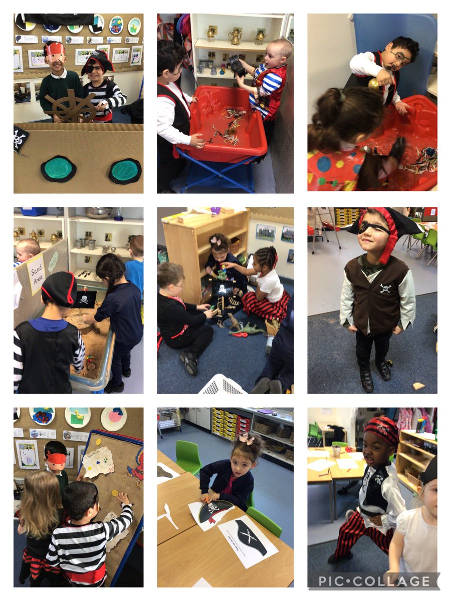 ReceptionHG's tweet photo. Weโve had an amazing Pirate Day today to finish off our #loveoflearningweek ๐ดโโ ๏ธ Miss Forrest made us a wonderful pirate ship, and we enjoyed lots of pirate activities, finished perfectly with a pirate party eating pirate melon, and pirate ship pizzas ๐๐ @hgprimary @RainbowEduMAT https://t.co/75nRRonM2Z