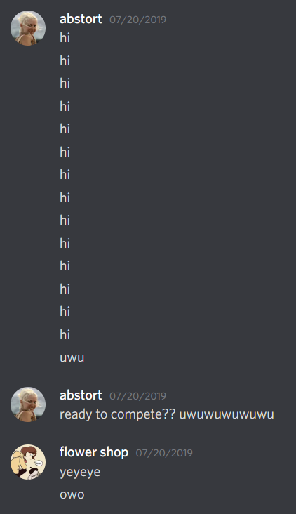 y'know how they say every teenager does something they'll end up regretting? welcome to my uwu phase.