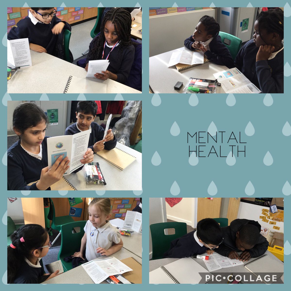 PindersPrimary's tweet photo. Y4 have been discussing the importance of keeping our minds healthy and what we can do if we’re feeling down or lonely #PPWellbeing #mentalhealth 🌈 https://t.co/gZpVL7u1xZ