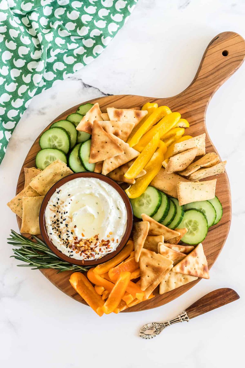 taketwotapas's tweet image. Looking for a new way to serve feta cheese? This light and creamy dip is just what you are looking for!
#FreakyFridayRecipes 

taketwotapas.com/whipped-feta-d…