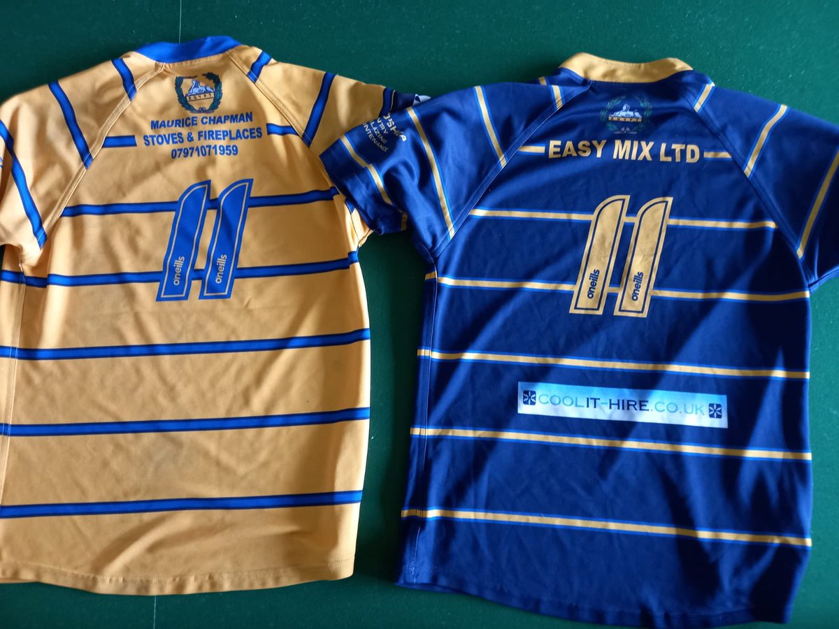 There won't be any 11 shirts in the kit bags this week.
