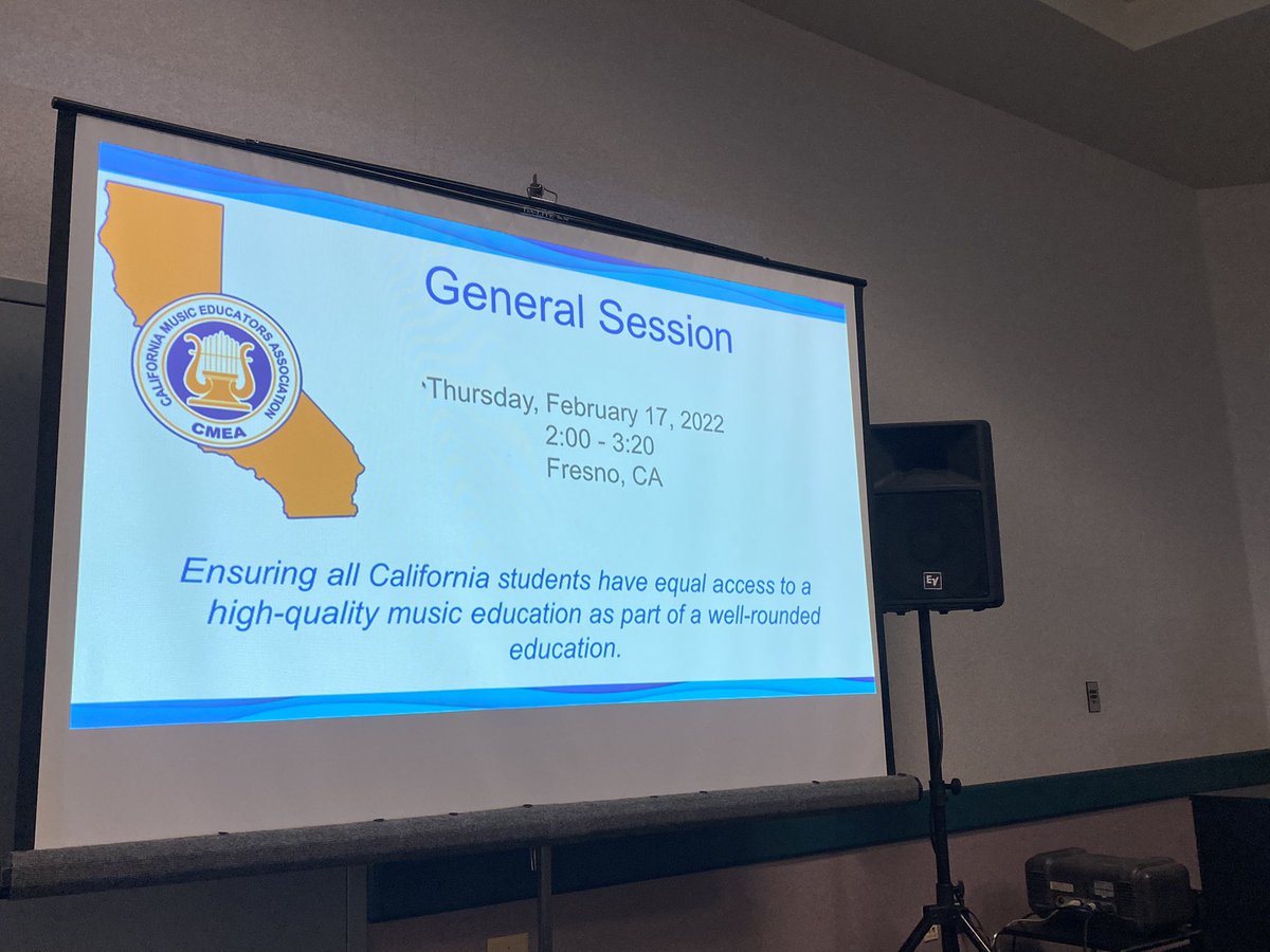 CMEA_CalMusicEd's tweet photo. Hope everyone is enjoying the @CASMEC #casmec22 #casmec2022 conference!
Day 1 recap » Our @CMEA_CalMusicEd Council of Reps &amp; Exec Board in meetings and the annual General Assembly #MusicEducation https://t.co/VeCh6BG616