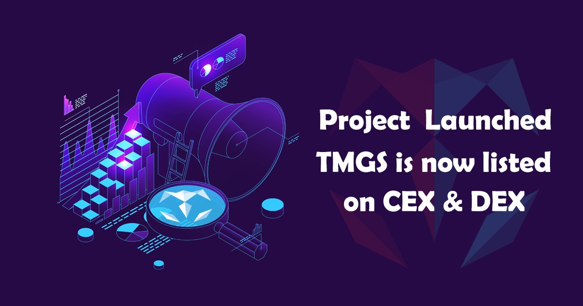 TMGS is now listed on
CEX (Tokpie Exchange) 
DEX (PancakeSwap)

Buy Now
tokpie.com/view_exchange/…
pancakeswap.finance/swap#/swap?out…