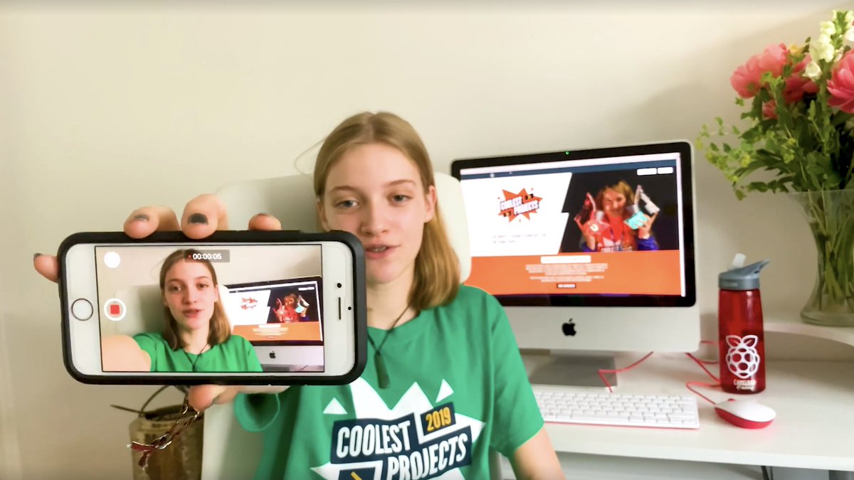 Be part of the team! 🤩 We're looking for young people to feature on an upcoming #CoolestProjects video? 

If you're interested or know someone who is, reply below or send us a DM and we'll send you the details!