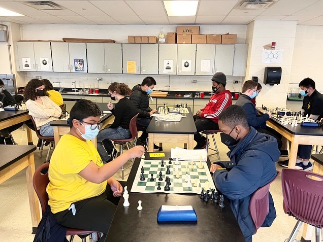 PhillyASAP's tweet photo. S C R I M M A G E // Masterman High School vs. Carver High School #ASAPChess #phillyasap #afterschool #chessclub #nonprofit #education #enrichment https://t.co/m2xl0xOR5V