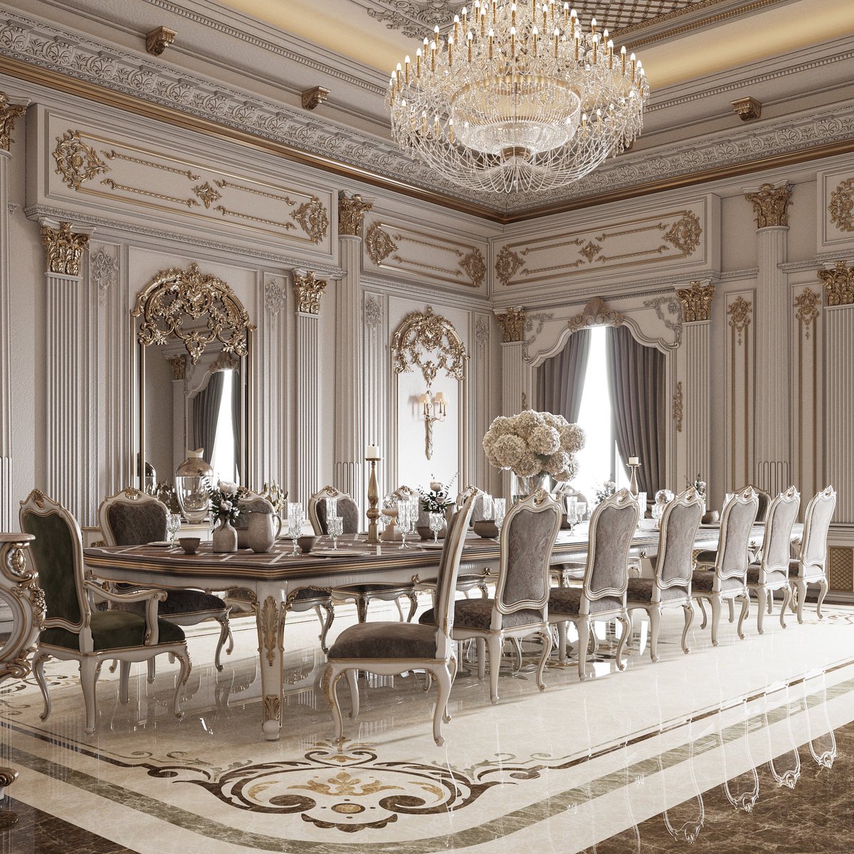 #تصميم لغرفة الطعام 😍

#تصميم_داخلي 
#العمران_الوثيق
#يوم_الجمعة