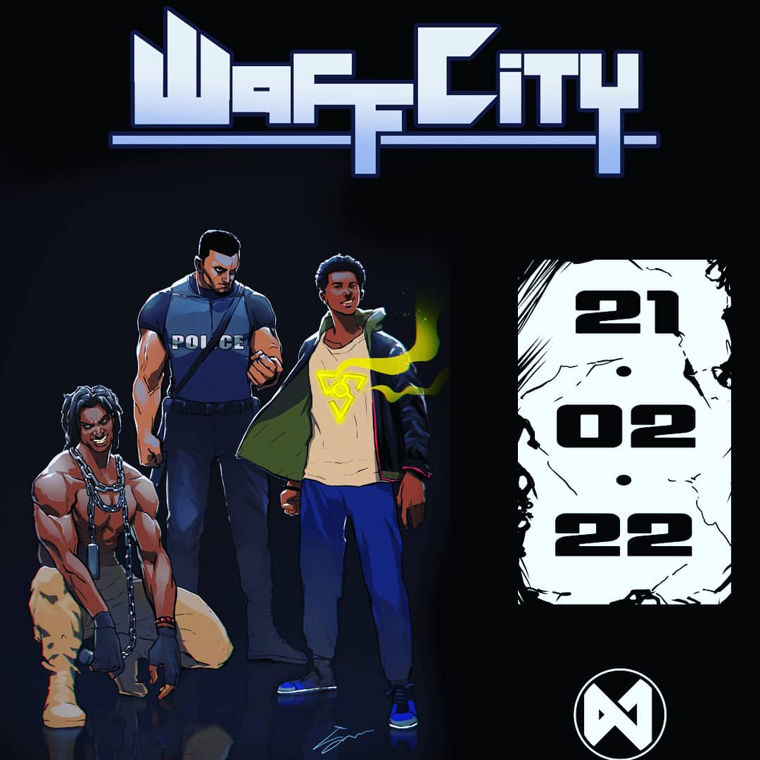 4_7studios's tweet photo. Title Release Alert!🚨
-WAFFCITY-
21.02.22

#nigeriancomics #foursevencomics #comicbooks #afrocomics #comics #digitalart https://t.co/bfdb9ENT0U