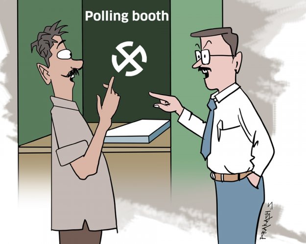 IMSNews24's tweet image. #ElectionFAQ
#TenderedVote: If a voter realises that someone has already voted in her/his name, s/he can approach presiding officer at polling booth and flag issue. 
#ChallengedVote: If polling agents stops you &amp;amp; says this person is not who they claim to be. Your vote challenged.