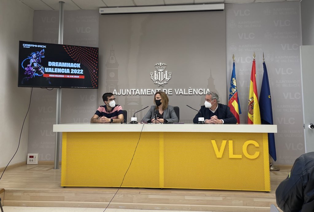 OpenWorldNowcom's tweet photo. VUELVE #DREAMHACKVLC de forma presencial 🙌🏻

Toca volver a la normalidad en un acontecimiento único, siendo además el segundo evento de DreamHack en 2022 después de Dallas.

Nos acompañan hoy @AjuntamentVLC y @Feria_Valencia para contarlo 🚀 https://t.co/3mZdViOQe5