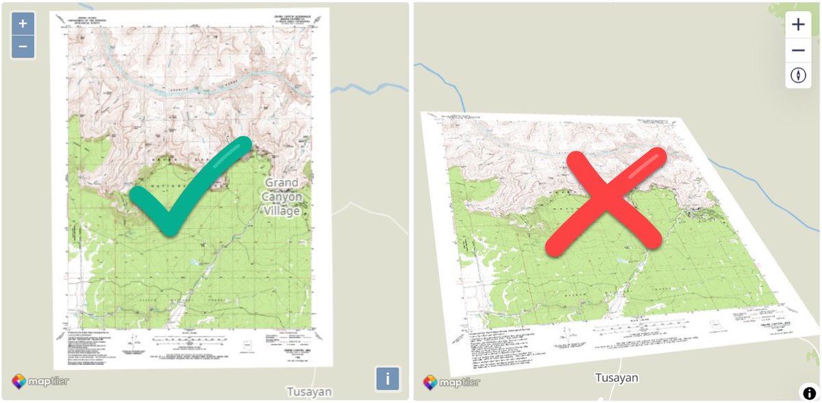MapTiler's tweet image. We hate seeing scanned #maps warped beyond recognition to fit with Web Mercator! MapTiler provides basemaps in other coordinate systems, so you don&apos;t have to ruin your scans to get them on the web. Read more: maptiler.link/3s0c2O6 #EndMercator #webmapping