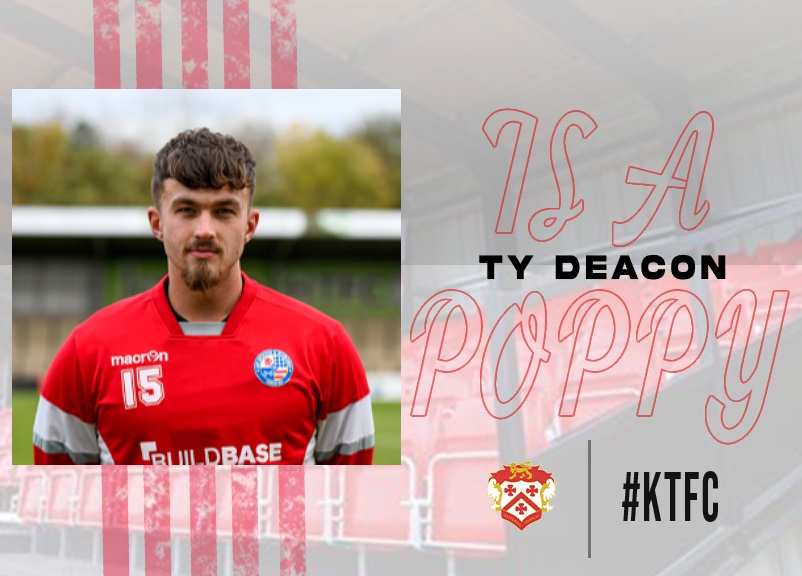 KTFCOfficial's tweet photo. ✍️ DEACON SIGNS |
The Club are delighted to announce the signing of Ty Deacon.
Welcome Ty!
#WelcomeTy | #KTFC | #NN15
(Photo credit - @HawkinsImages) https://t.co/pJFV4EXPI8