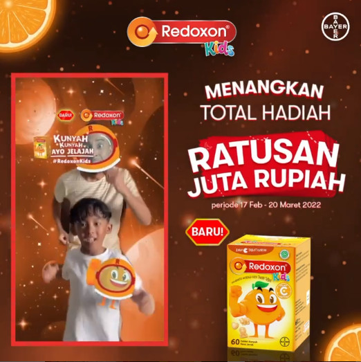 Lomba Video Tiktok Redoxon Kids Berhadiah Total 101 Juta Rupiah dlvr.it/SKCRQF