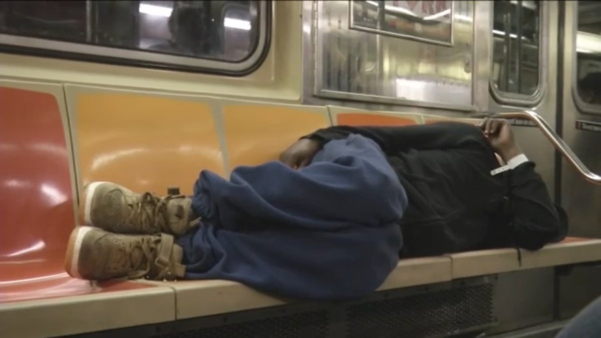 ABC7NY's tweet photo. Mayor Adams, Governor Hochul set to unveil plan to help homelessness in NYC subway system https://t.co/ChnJyRCbcf https://t.co/RCDCCUD8Jp