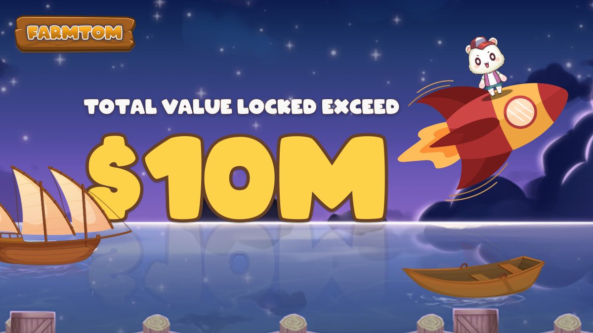 Farmtom 🌾 | Third Gen Farming on #FTM (@farmtomfi) on Twitter photo Okay this is something we're not gonna ignore ... we've accumulated $10 million TVL in 24 hours since launch!
Thank you to all farmers and villagers at <a href="/FarmtomFi/">Farmtom 🌾 | Third Gen Farming on #FTM</a> supporting $FRTM 🌾
We are SENDING IT in the $FTM ecosystem🔥 Okay this is something we're not gonna ignore ... we've accumulated $10 million TVL in 24 hours since launch!
Thank you to all farmers and villagers at <a href="/FarmtomFi/">Farmtom 🌾 | Third Gen Farming on #FTM</a> supporting $FRTM 🌾
We are SENDING IT in the $FTM ecosystem🔥