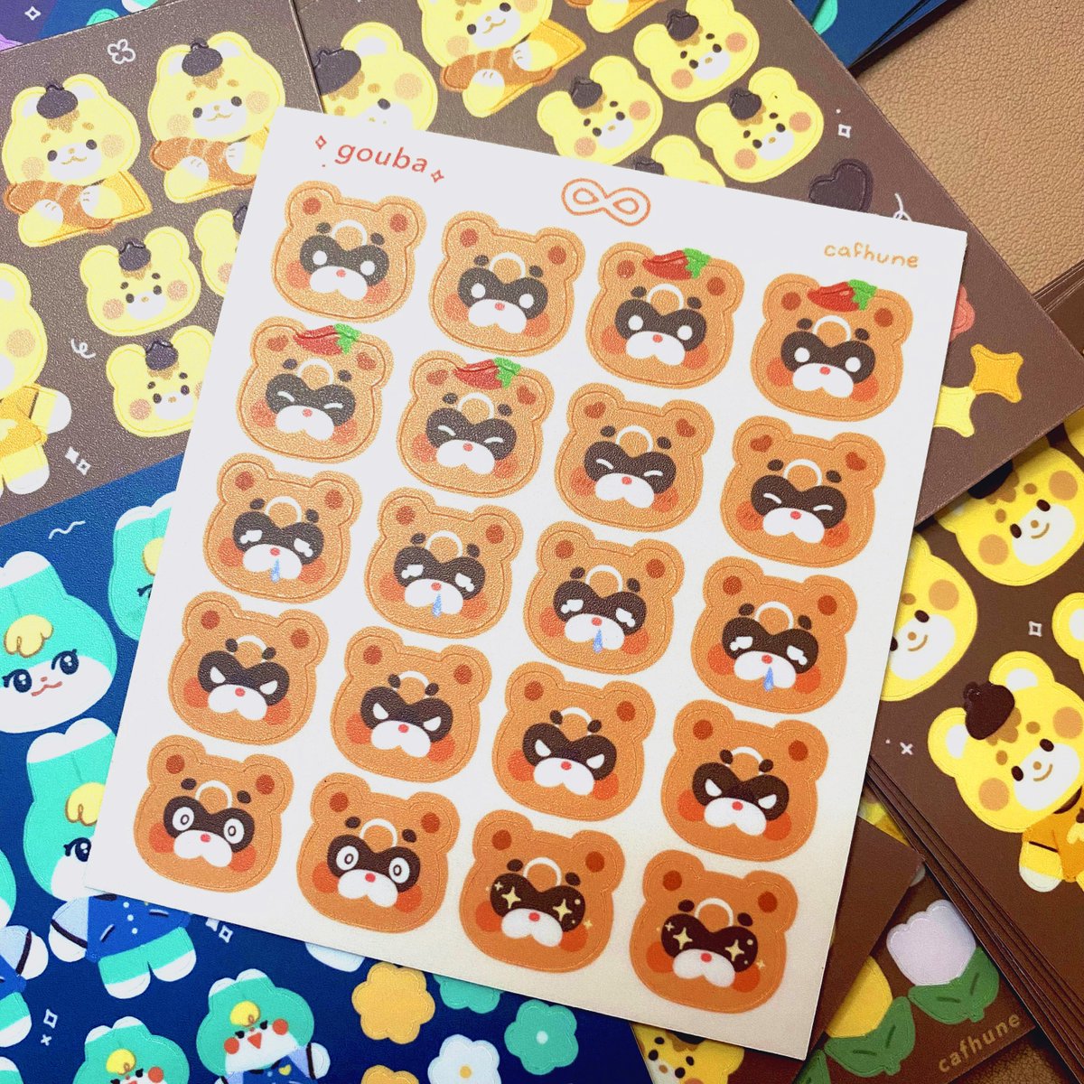 amojinprints's tweet photo. ✨Kiss-Cut stickers sample!

Available in:
✨ Various paper types (matte, glossy, vinyl, aluminum etc)
✨ Laminations to make the waterproof and scratchproof (matte, glitter, glossy and holographic)

#amojinprints #sticker #kisscut #personalizedph #customized #diecut  #fanmerch https://t.co/RHhdaGlsYf