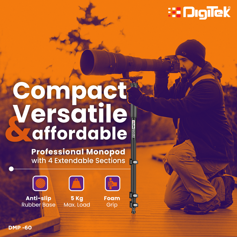 DigitekOfficial's tweet photo. Nothing will do as much to improve your photography or film-making as using a good Monopod. Get your hand on this heavy-duty, yet lightweight monopod: https://t.co/AR96ZAgMUy
#digitek #digitekmonopod #monopod #tripod #monopodstand #camerastand #tripodstand #compact #lightweight https://t.co/DWn799KN1u
