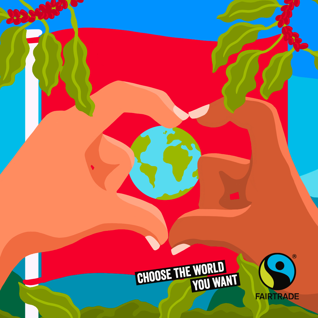 FairtradeUK's tweet photo. 🎪 Join us from 21 February - 6 March for our #ChooseTheWorldYouWant festival. 

Sign up to our #FairtradeFortnight flagship events now! 👇

🧵 1/6 https://t.co/g50eXPGbhg