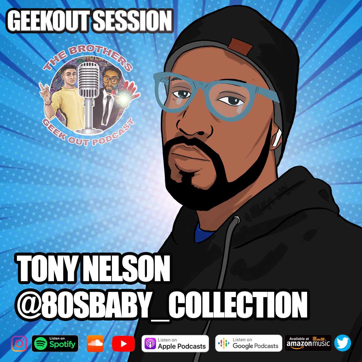 thebrosgeekout's tweet photo. Our latest geek out session is out later today we had the pleasure to geek out with @80sbaby_collection
Watch here: https://t.co/dPZ68aVFb4
#collectorslife #artist #geekoutsession #geektalk #geeklife #collectinglife https://t.co/rC2c7s2knw