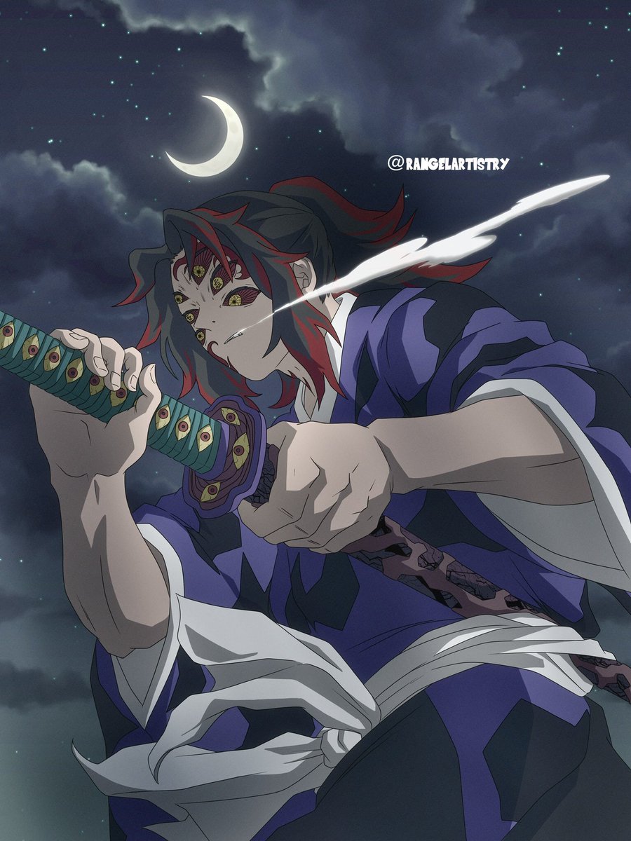 Upper rank one demon on the twelve kizuki, Kokushibo 🔥🔥🔥🔥