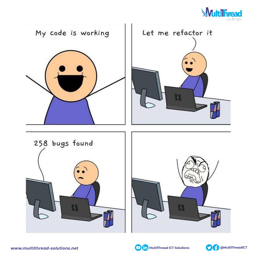 MultiThreadICT's tweet photo. ๐๐๐๐๐ข ๐ต๐๐๐๐๐ข
Letโs hear your experiencesโฆ
#micts #technology #techyfriday #developerlife #developer https://t.co/iCyXZ01vmJ