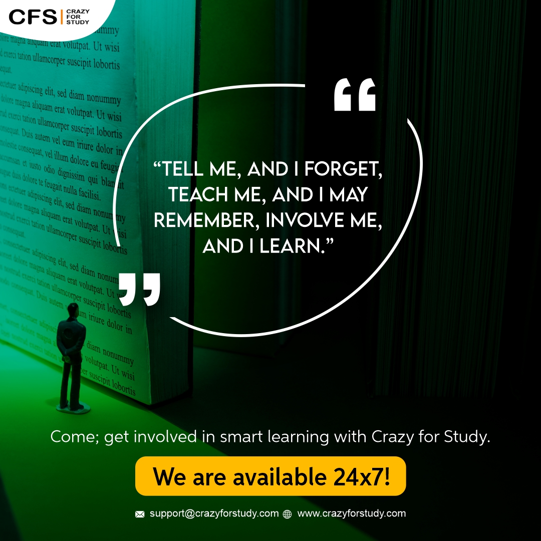 CrazyForStudy1's tweet photo. Let #CrazyforStudy be your #guide! We’ll help you get involved with #accurate and authentic #textbooksolutions. #Connect with us, and we’ll tell you what it is to be a part of the #smartest #educational #platform. 24x7 #solutions. No #compromises and #nofake #promises. https://t.co/CIOMtuEnmb