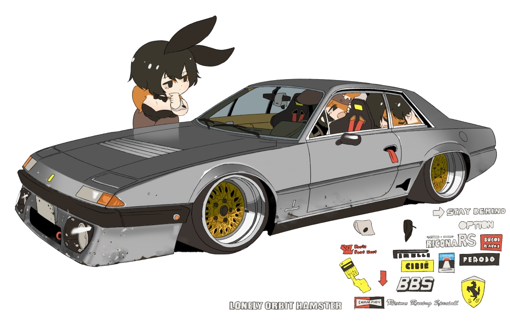 こうやって描いてるよ! みんなも車の絵を描こう 