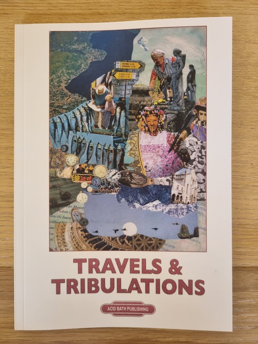 Daniel Hinds (@danielghinds) on Twitter photo My contributor copy of Acid Bath Publishing's Travels & Tribulations anthology has arrived, including my horror poem 'The Crying of the Gulls', and the work of many other wonderful writers. Delighted to be published with <a href="/AcidBathPub/">Acid Bath Publishing 🧪</a> again. My contributor copy of Acid Bath Publishing's Travels & Tribulations anthology has arrived, including my horror poem 'The Crying of the Gulls', and the work of many other wonderful writers. Delighted to be published with <a href="/AcidBathPub/">Acid Bath Publishing 🧪</a> again.