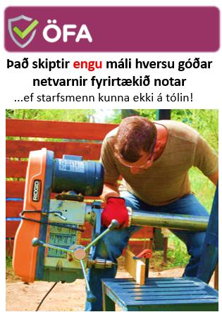 oryggifyriralla's tweet photo. Stýrikerfin, forritin, tölvurnar, eldveggir og netvarnir eru uppfærð reglulega - en hvað með starfsfólkið - hvenær var það uppfært síðast?
ÖFA býður upp á netöryggisnámskeið fyrir alla! https://t.co/4iJBZhSCwO https://t.co/x7YVN9o1i3