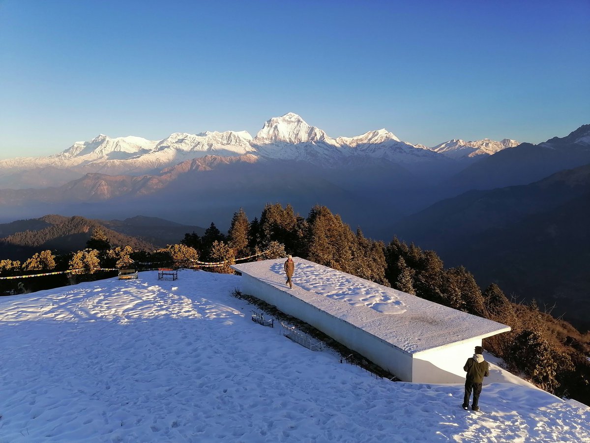 Stunning views from Poonhill #gadv #Napal
