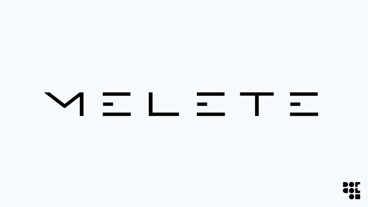 sorasagano's tweet photo. 新フォント「Melete」を公開しました。
タイトルとかでバンッ！って使う感じのデザインにしてます。
https://t.co/BQFzPnr0UK https://t.co/CGodO01Frs