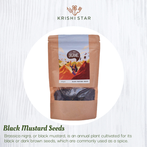 krishistar's tweet photo. Black Mustard seeds, commonly known as ‘Rye’ are a staple in the Indian kitchen. But did you know- The oil out of this seed is used to heal the common cold and reduce pain in joints and muscles. Buy yours here -https://t.co/mIKNCwgVwR https://t.co/LVXYGGl7YY