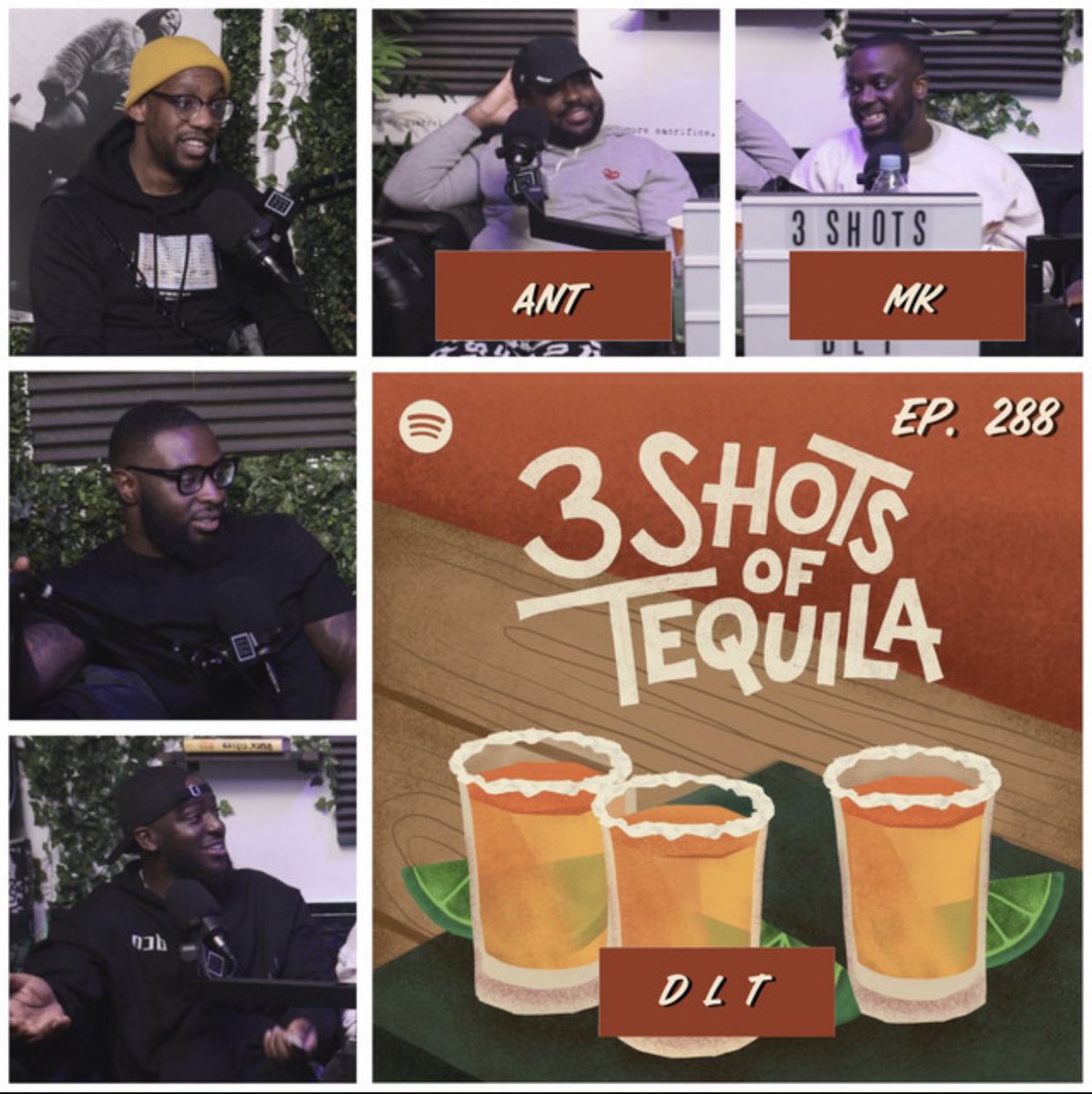 TazerBlack's tweet image. NEW EPISODE! 

The latest episode of #3shotsoftequila features @DLTBrunch 

We touch on topics such as Nearly Getting Slapped In Nigeria, origins of DLT, Molly-Maes 24 Hours, Being The Gen That Changed Things, Old Skool vs New Skool Fraud + More

Enjoy
open.spotify.com/episode/0ygj6V…