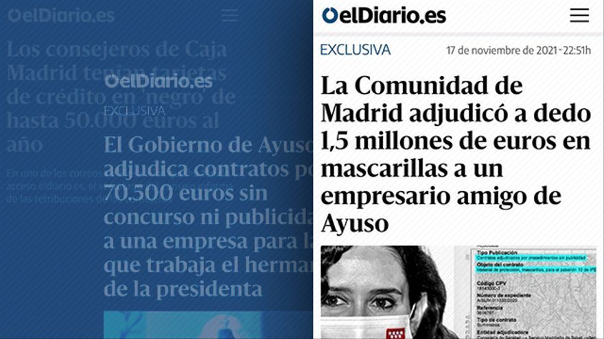 Siempre ocurre lo mismo. Publicamos un escándalo de corrupción. Todos nos ignoran. Pasan los meses, y el tiempo nos da la razón.

Con los contratos de Ayuso y su hermano ocurre igual. Esta noticia fue una exclusiva de <a href="/eldiarioes/">elDiario.es</a>. Hace ya tres meses.

eldiario.es/132_85aa99?utm…