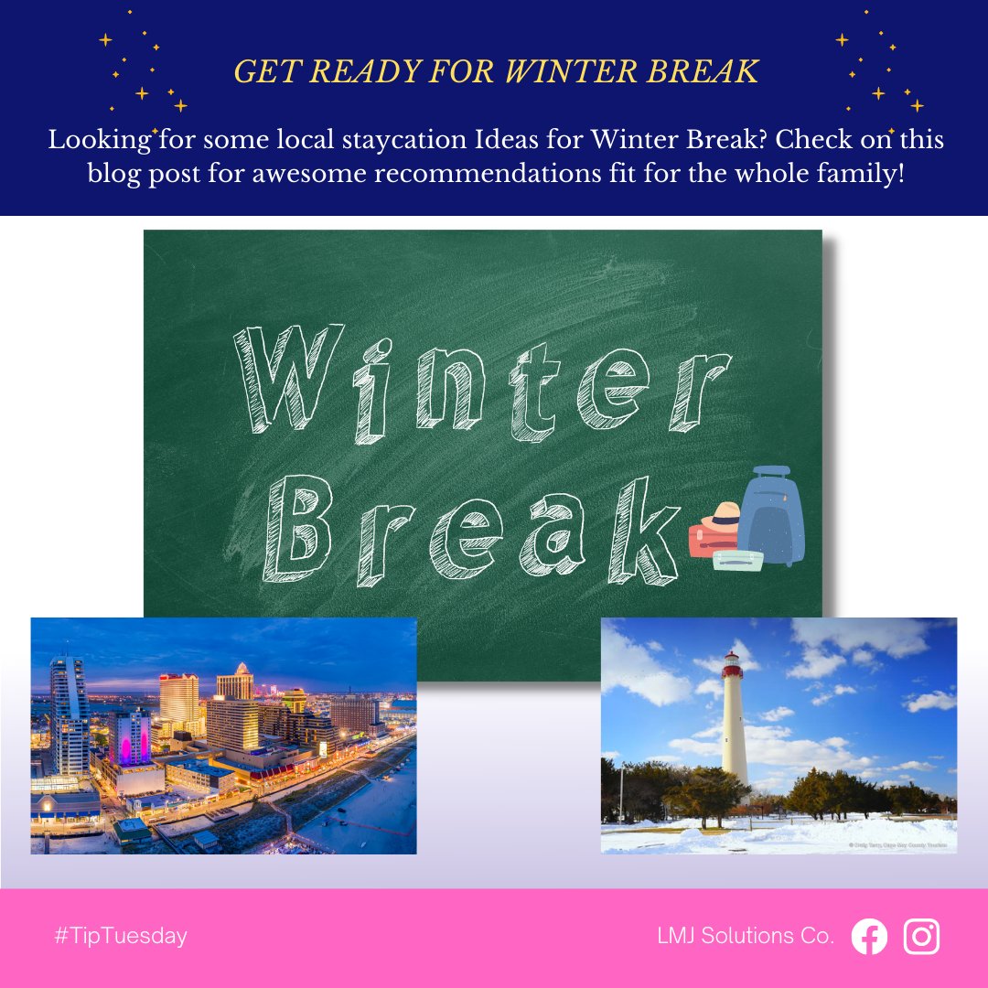 LaKreishaJean's tweet photo. Are you looking for some local staycation Ideas for Winter Break? Check on this blog post for awesome recommendations fit for the whole family! β€οΈππ
βοΈ
https://t.co/PloJIWnoqP
#LMJSolutions #KreesKommunityKonnections #Family #WinterBreak https://t.co/bWN9hksodl