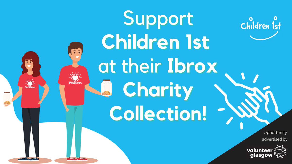 Are you free on February 24th to support Children 1st with their Fundraising Collection at Ibrox Stadium? You'll be helping to raise awareness and funds for the organisation, meet new people and make a difference! Find our more here 👉 bit.ly/350FmuI

<a href="/children1st/">:michael-ian: meldrum🎗👣 Sui Juris St. John 8:32</a>