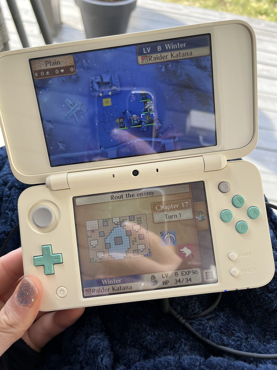 WinterDisa's tweet photo. Chrono Trigger and Fire Emblem this morning. Basicly set aside all day to relax with games. #Ninhandos #RPGClub #ChronoTrigger #FireEmblemBirthright https://t.co/sFLgzg5yCy