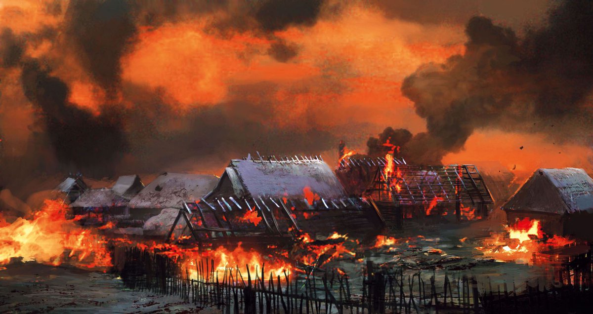 “Something happened to our village. Something terrible. The rumours are true. They are true. They-”

“Alof,” said his wife, placing a hand on his shoulder.

Alof calmed, nodded then continued. “We can’t go back. We are searching for a new beginning.”

#WritingCommunity #fantasy