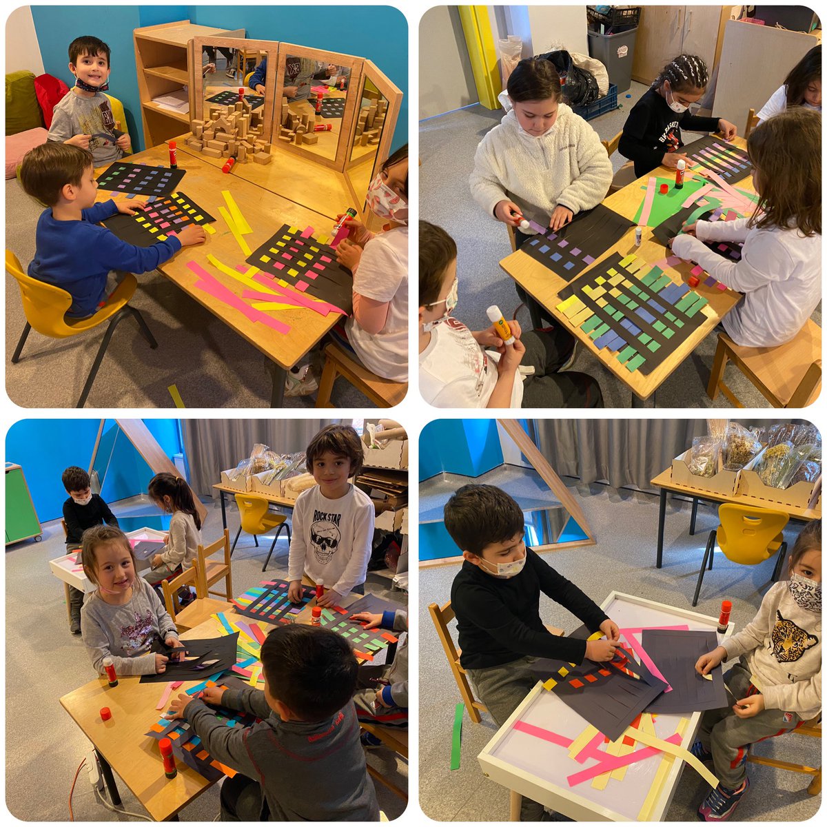 Geçmişte var olan meslekleri öğreniyoruz. “Küfecilik mesleği“ nedir? *Küfe* ne demektir ?öğrendikten sonra renkli kartonlarımızla küfeler örerek bu mesleği deneyimledik.   #hayalfabrikası #regioemilia <a href="/delibas_esin/">Esin Aras</a> <a href="/tunaomer1973/">Ömer TUNA</a> <a href="/kadirsari_offcl/">Kadir SARI</a>