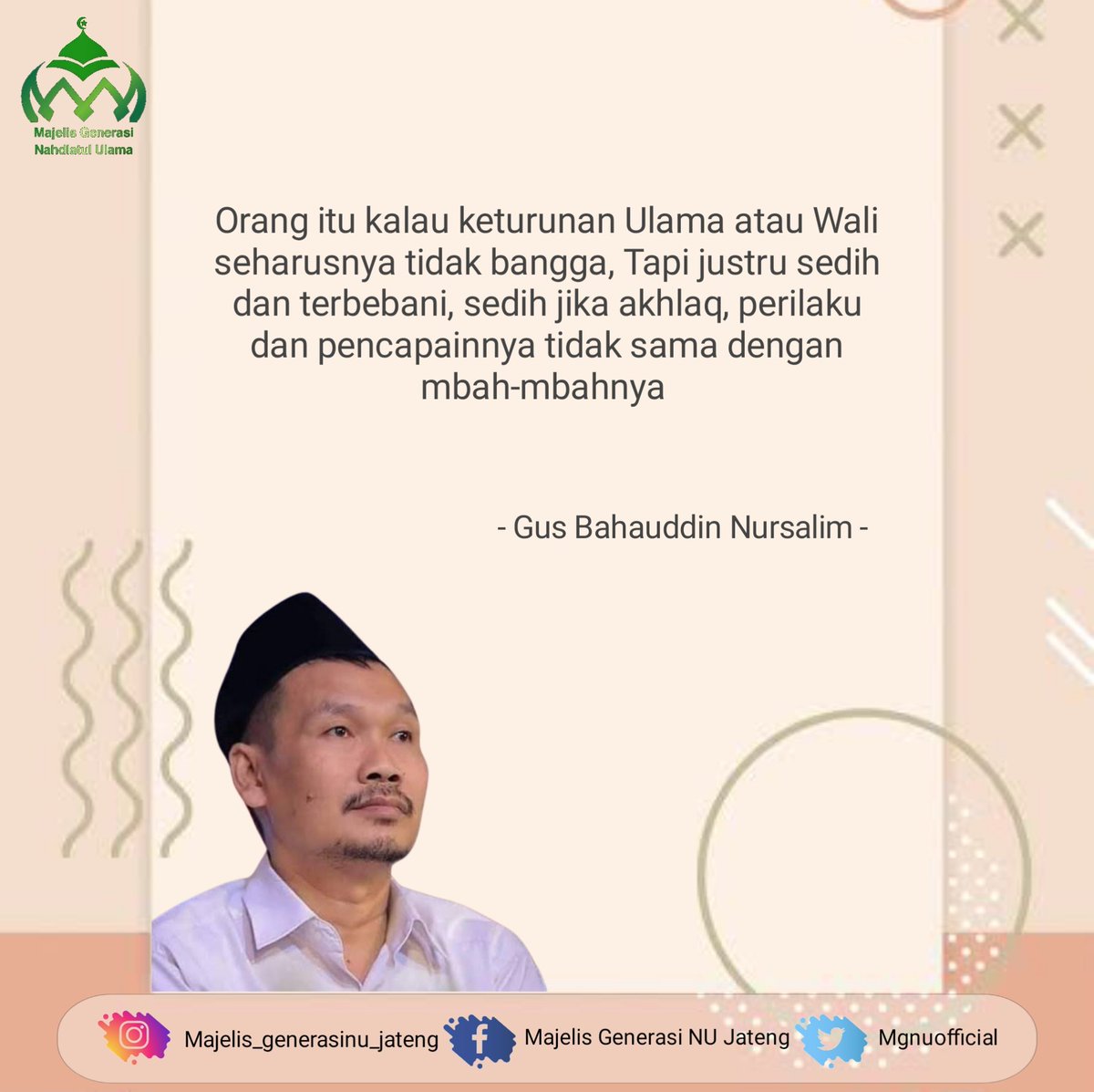 majelisnu's tweet photo. #MajelisGenerasiNU #MGNU #MajelisGenerasiNUJateng https://t.co/eP4HHuTQ1g