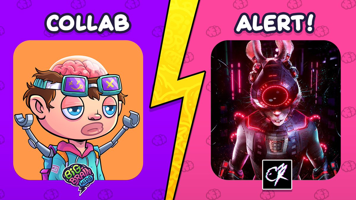 CyberRabbit01's tweet photo. CYBER RABBIT X BIG BRAIN KIDS 

Big Brain Kids has given us 5 Whitelist Spots for our community. 

To Enter:
✅ Follow @CyberRabbit01 and @BigBrainKids  
✅ Like &amp; Retweet
✅ Tag 3 friends (every extra tag is an entry)

⏰ Ends in 24 hrs

Goodluck 👍

#NFTGiveaway https://t.co/ULw2NH3XJT