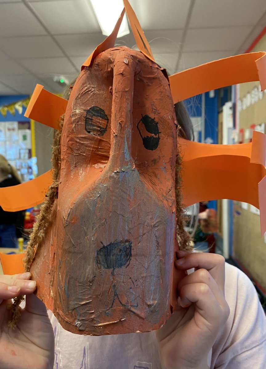 As part of their 'Come fly with me Africa' learning theme, the children have made their own Lion Masks! 🦁🦁🦁